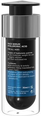 Frezyderm Face Hyaluronic Acid Ενυδατικό & Αντιγηραντικό Serum Προσώπου με Υαλουρονικό Οξύ για Αποτοξίνωση & Λάμψη 30ml