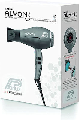 Parlux Alyon Ionic Professional Hair Dryer 2250W Graphite