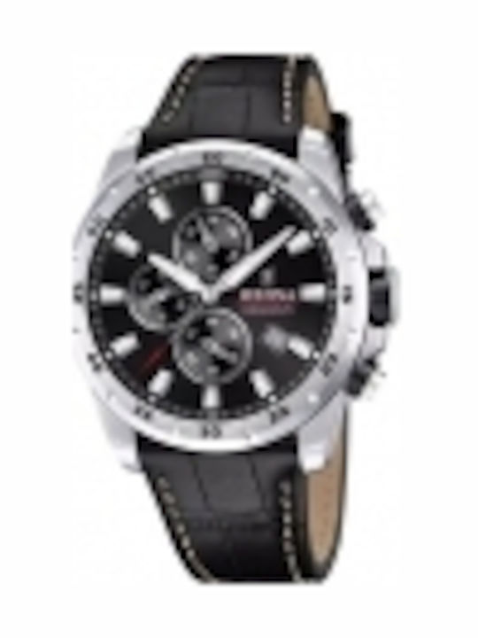 Festina Ρολόι Μπαταρίας με Δερμάτινο Λουράκι