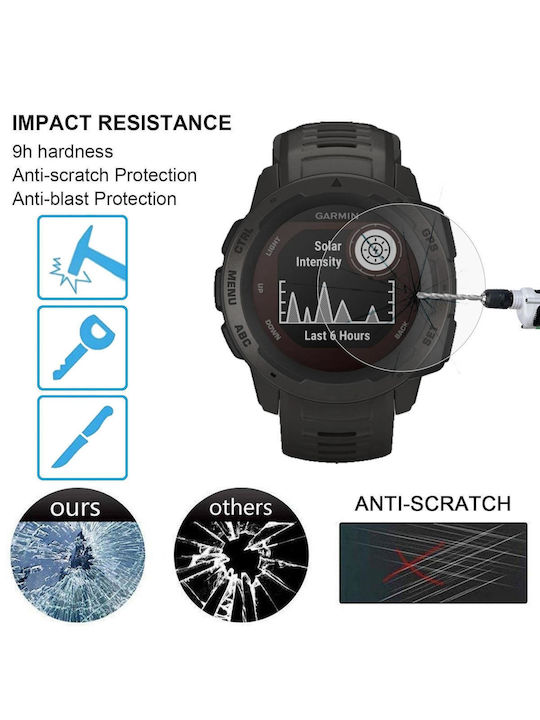 Garmin Instinct 0.26mm 2.5d 9h Tempered Glass Film Screen Protector