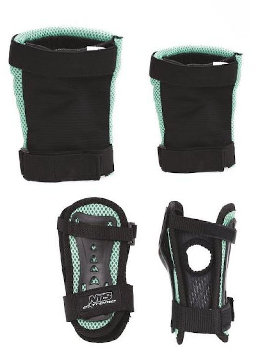 Nils H706 Protective Gear Set for Rollers Green