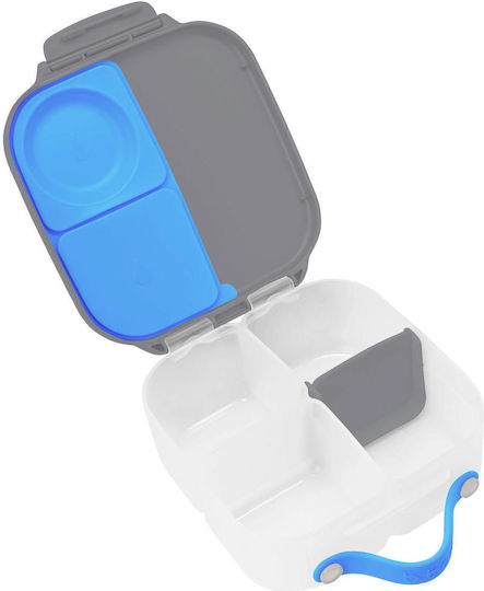 B.Box Mini Lunchbox Πλαστικό Παιδικό Δοχείο Φαγητού Γκρι