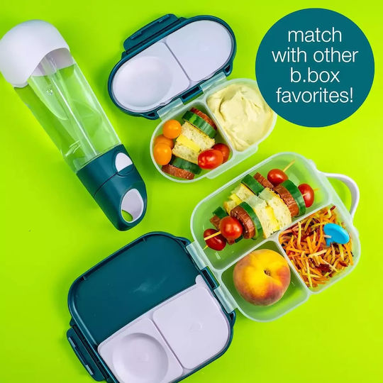 B.Box Mini Lunchbox Πλαστικό Παιδικό Δοχείο Φαγητού Γκρι