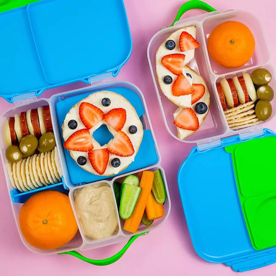 B.Box Mini Lunchbox Πλαστικό Παιδικό Δοχείο Φαγητού Γκρι