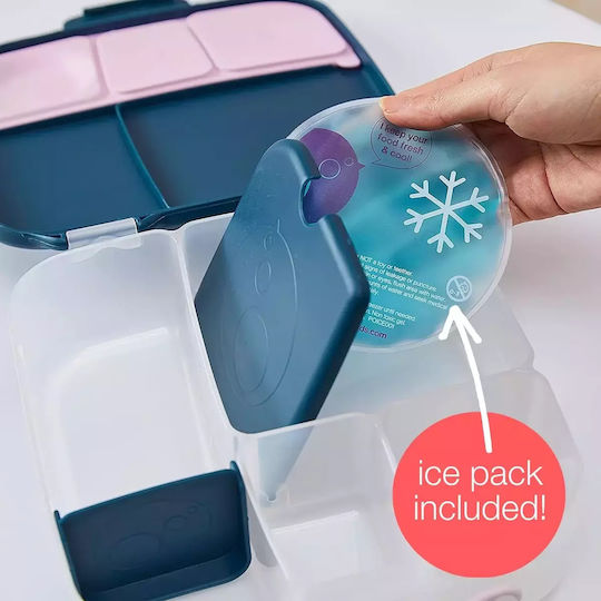 B.Box Lunchbox Plastic Kids' Food Container 2lt Green