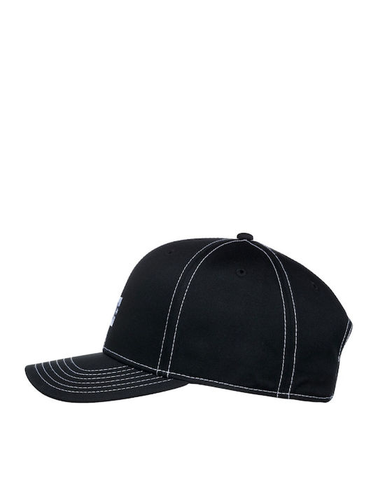 Star Snapback Cap Black