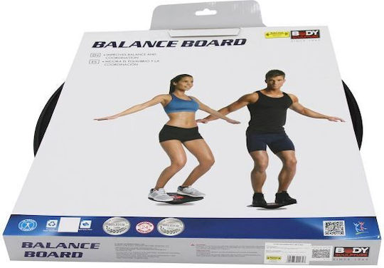 Body Sculpture Balance Board Schwarz mit Durchmesser 33cm
