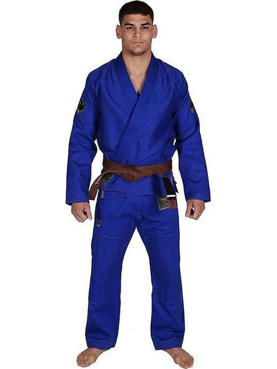 Kingz Comp 450 V5 Gi Bărbați Uniforme Jiu Jitsu brazilian Albastru