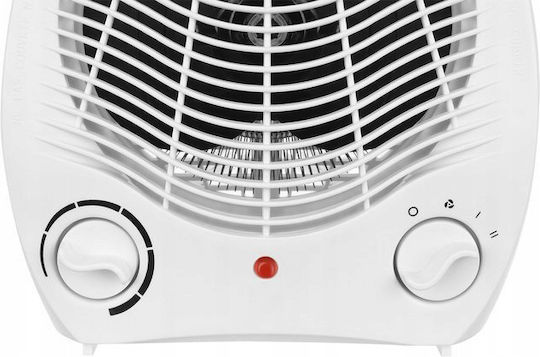 Αερόθερμο Δωματίου Δαπέδου Λευκό 2000W