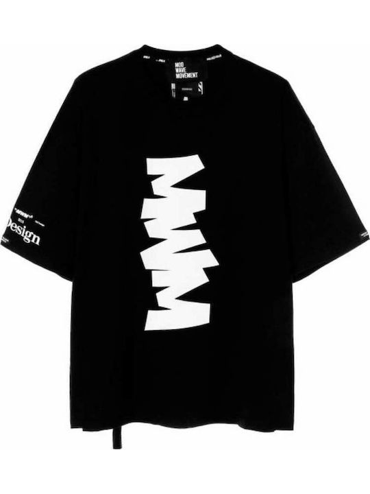 T-shirt Μαύρο