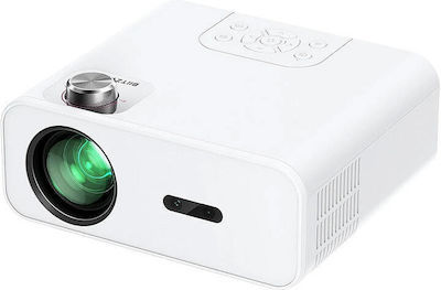 BlitzWolf BW-V5Max Projector Full HD LED Lamp with Built-in Speakers White