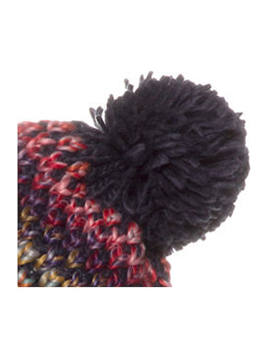 MORGAN Pom Pom Beanie Frauen Beanie Gestrickt in Blau Farbe