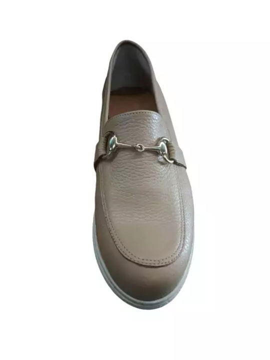 Γυναικεία Loafers σε Καφέ Χρώμα