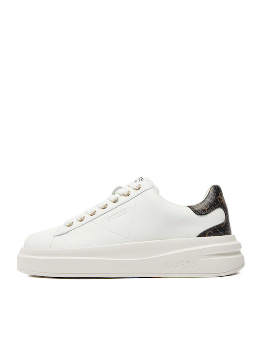Elbina Women's Anatomic Flatforms Sneakers White