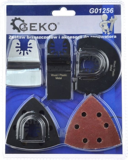 Geko Verbrauchsmaterial Multitool 6Stück G01256