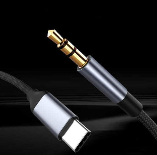 Zenwire Braided USB 2.0 Cablu USB-C bărbătesc - 3,5 mm male Auriu 1.5m (1027782007)