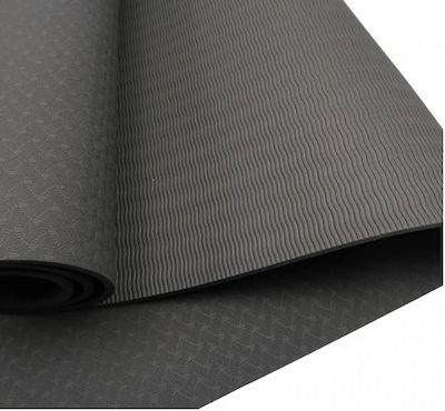 Profit Yoga/Pilates Mat Black (183x61cm)