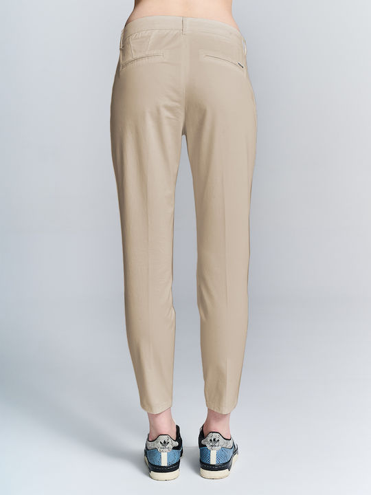 Staff Patrizia Wmn Damen Chino Hose Beige