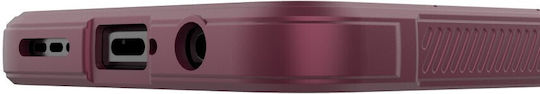 Magic Shield Back Cover Σιλικόνης Μπορντό (Motorola Moto G34 5G)