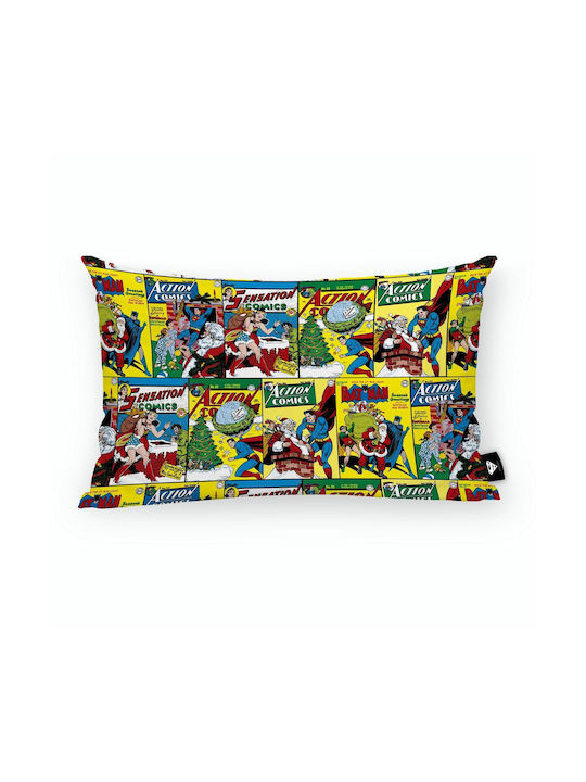 Superman Kids Throw Pillow Cover 30x50cm