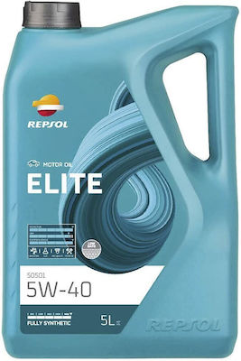 Repsol Elite Synthetic Car Lubricant 5W-40 5lt