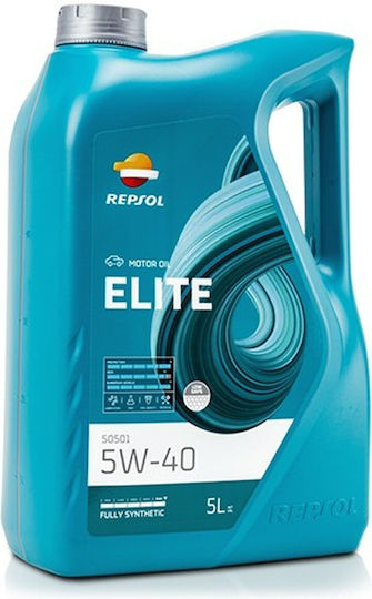 Repsol Elite Συνθετικό Λάδι Αυτοκινήτου 5W-40 5lt