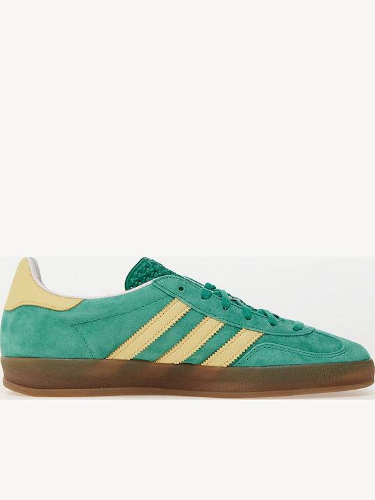 Gazelle Indoor Ανδρικά Sneakers Semi Court Green / Almost Yellow / Gum