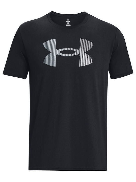 Under Armour Ανδρικό Αθλητικό T-shirt Κοντομάνικο Μαύρο