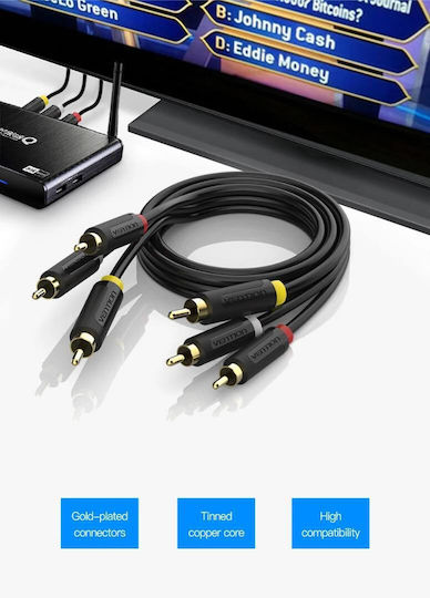 Vention RCA-Kabel Männlich - RCA Männlich 1m BCABF