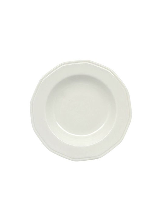 Simon White Porcelain Dinnerware Set 20pcs