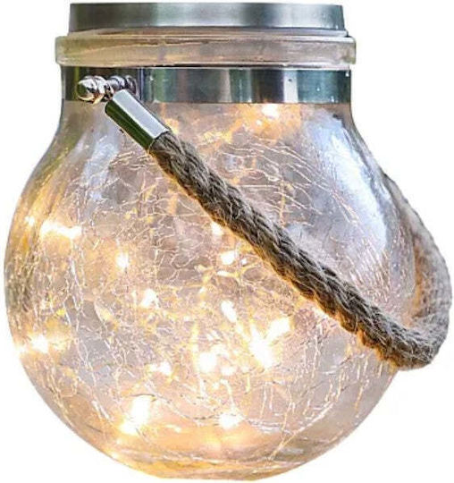 Lampă Solară Stradală Alb Cald cu Fotocelulă IP55 14cmx11.5cmcm