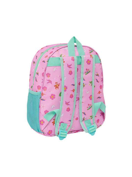 Disney Kinder Rucksack Umhängetasche Rosa 27cmx10cmx33cmcm