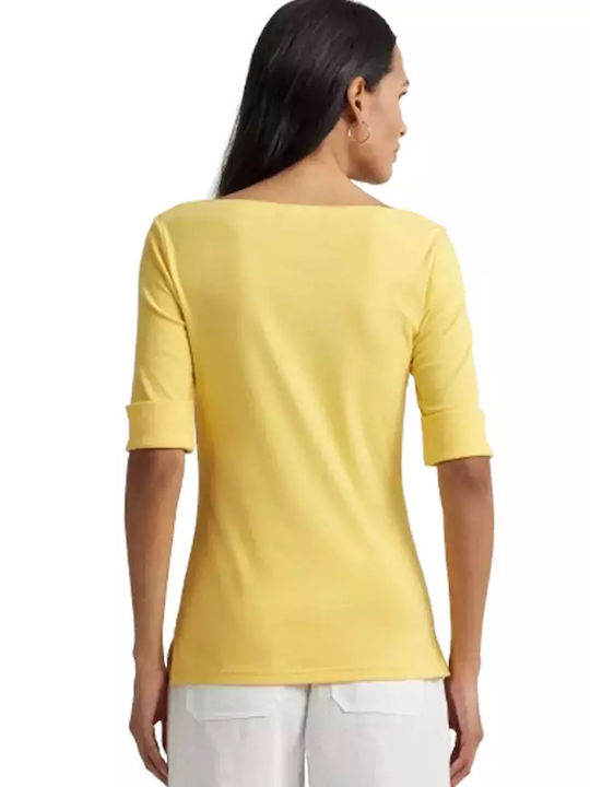 Ralph Lauren Γυναικείο T-shirt Primrose Yellow