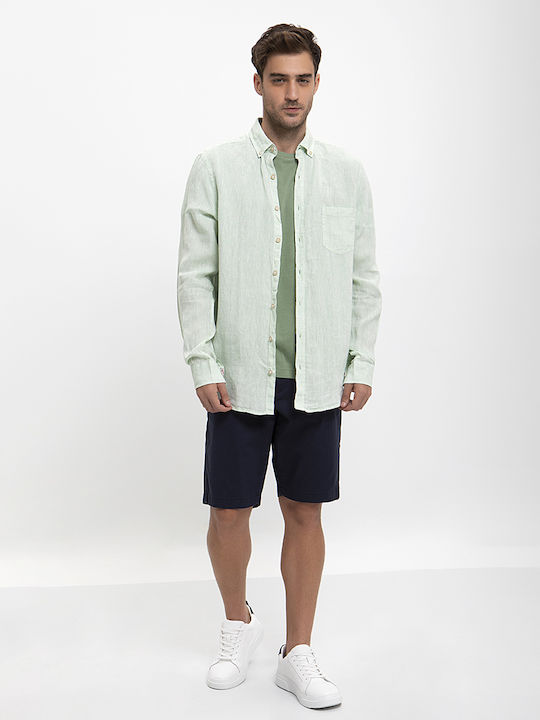 Basefield Men's Shirt Linen Veraman