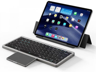 Dux Ducis Ok Series Fără fir Bluetooth Doar tastatura pentru Tabletă Gri