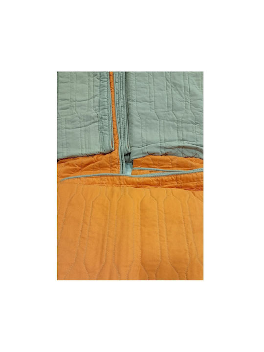 Guy Laroche Mineral Tagesdecke Einzelbett Orange 170x250cm