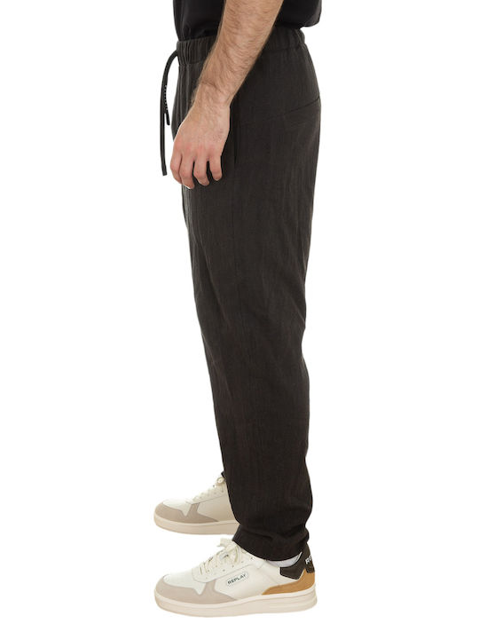 Nineteen Apparel Club Herrenhose Grey Black