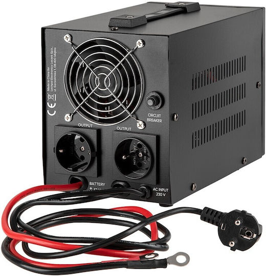 Rebel UPS 500VA 300W Mit 2 Schuko Steckdosen