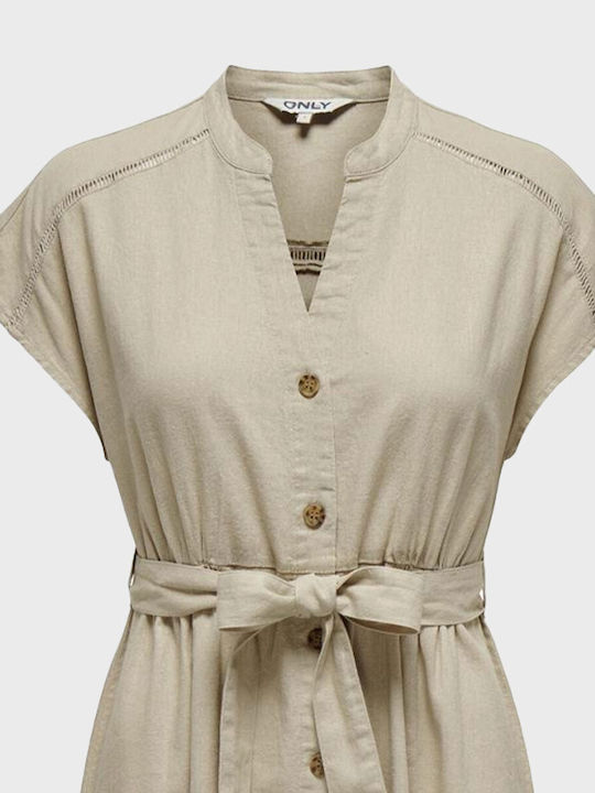 Only Sommer Kleid Beige