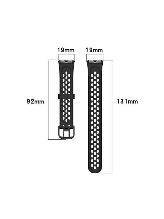 Λουράκι Σιλικόνης Γκρι (Huawei Band 8)