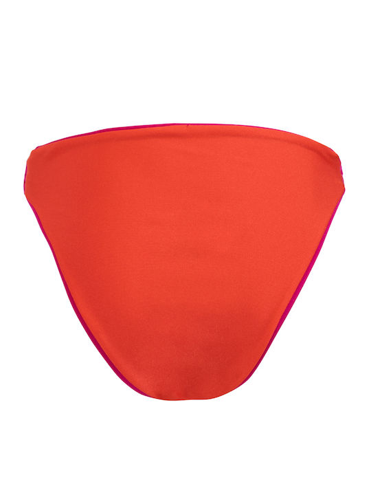 Clio Bikini Slip Orange/fucsia