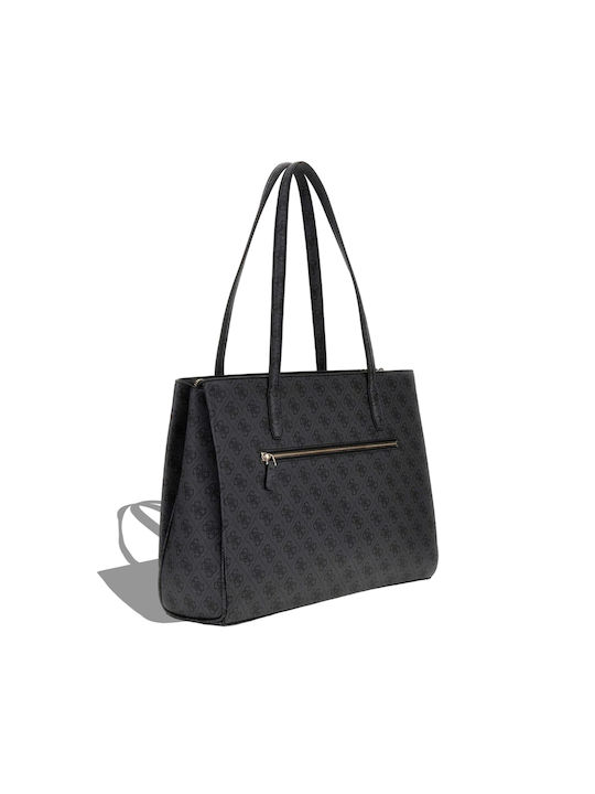 Guess Дамска Чанта Tote За Ръка Черно