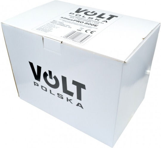 Volt Polska 3SP091012E UPS 1000VA 700W with 2 Schuko AC Outlets