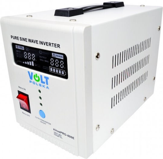 Volt Polska 3SP091012E UPS 1000VA 700W with 2 Schuko AC Outlets