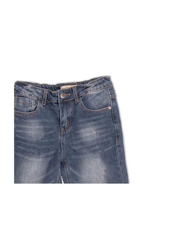 New College Kids Shorts/Bermuda Denim Blue