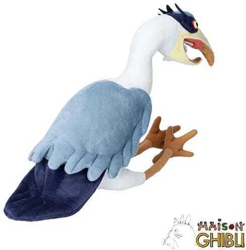 Semic Boy Heron Grey Heron Plush Figure 21 Cm