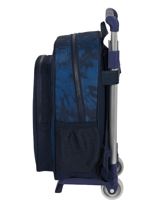 Batman School Bag Trolley Elementary, Elementary in Blue color