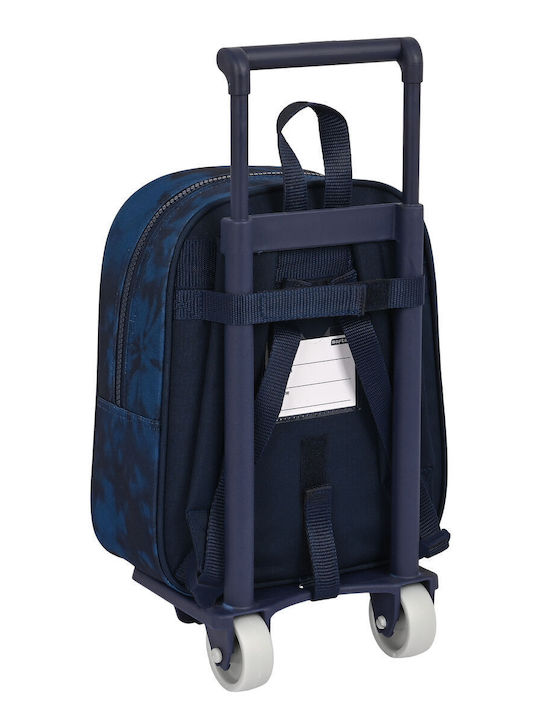 Batman School Bag Trolley Elementary, Elementary in Blue color