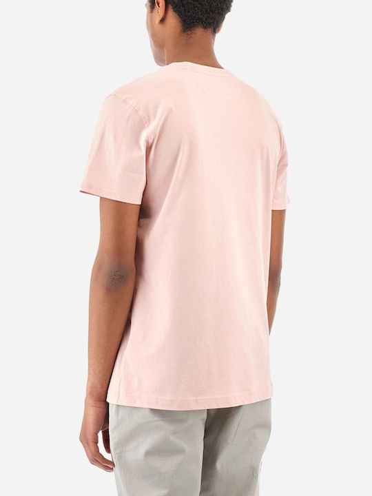 La Martina Men's Short Sleeve T-shirt Pink