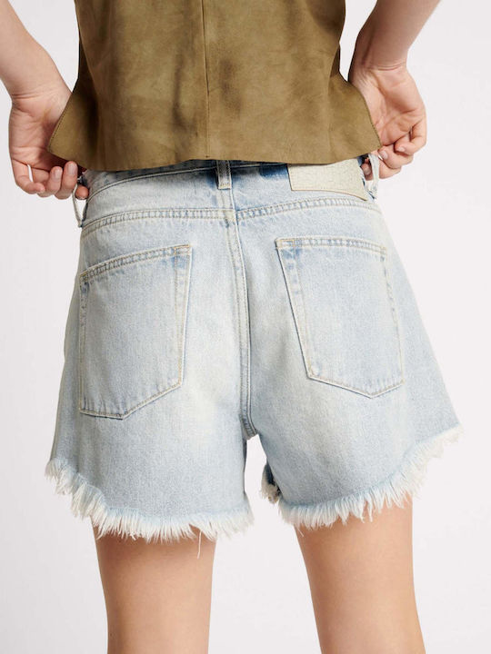 One Teaspoon Women's Jean Shorts Blue